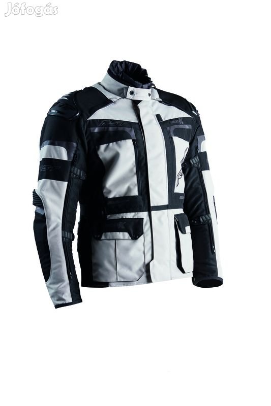 RST Adventure-X Dzseki Textil - Ezüst/Fekete Méret 3XL