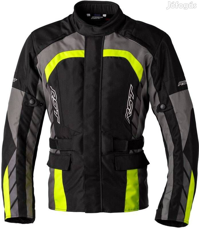 RST Alpha 5 CE Textil Dzseki - Fekete/Neonsárga Méret 5XL