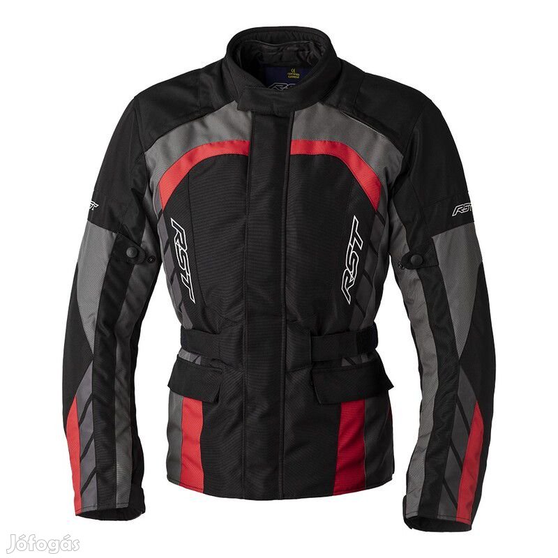 RST Alpha 5 CE Textil Dzseki - Fekete/Piros Méret 3XL