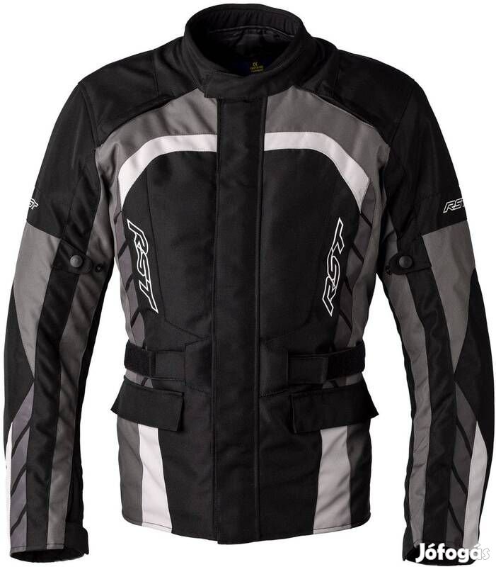 RST Alpha 5 CE Textil Dzseki - Fekete/Szürke Méret 4XL