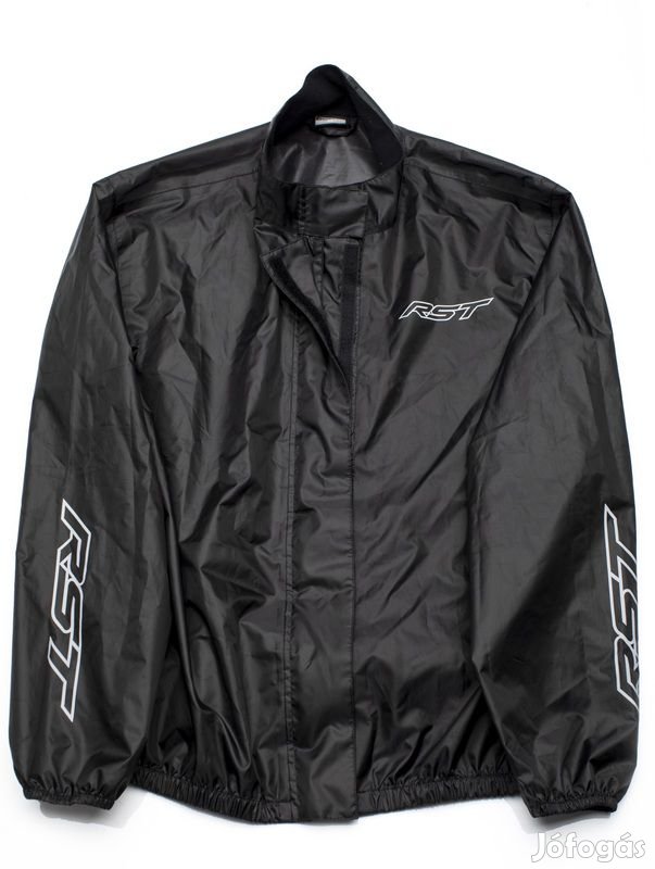 RST Könnyű Vízálló Esőkabát - Fekete, 3XL méret