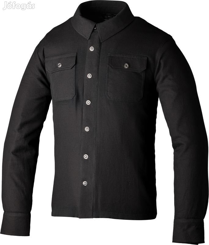 RST Lumberjack megerősített CE Aramid szálas dzseki - fekete