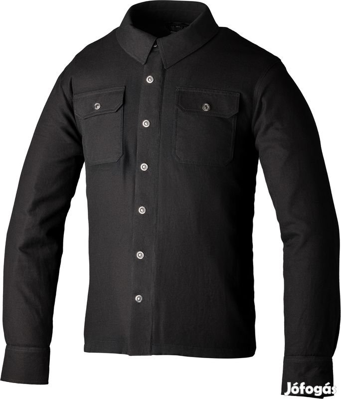 RST Lumberjack megerősített CE Aramid szálas dzseki - fekete