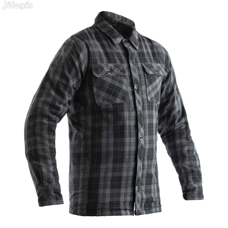 RST Lumberjack megerősített CE aramid szálas dzseki - Szürke