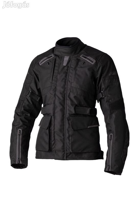 RST Női Endurance CE Textil Dzseki - Fekete/Fekete XS méretben