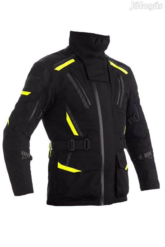 RST Pathfinder Textil Dzseki - Fekete/Neon Sárga XL méretben