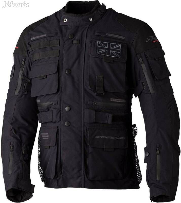 RST Pro Series Ambush CE Textil Dzseki - Fekete/Fekete Méret 3XL