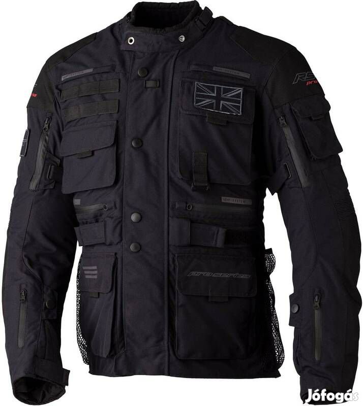 RST Pro Series Ambush CE Textil Dzseki - Fekete/Fekete Méret L