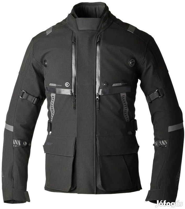 RST Pro Series Vulcan CE textil dzseki - Fekete/Fekete
