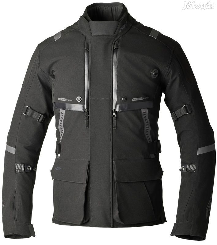 RST Pro Series Vulcan CE textil dzseki - Fekete/Fekete