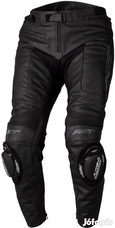 RST S1 CE Bőrnadrág - Fekete/Fekete Méret XL