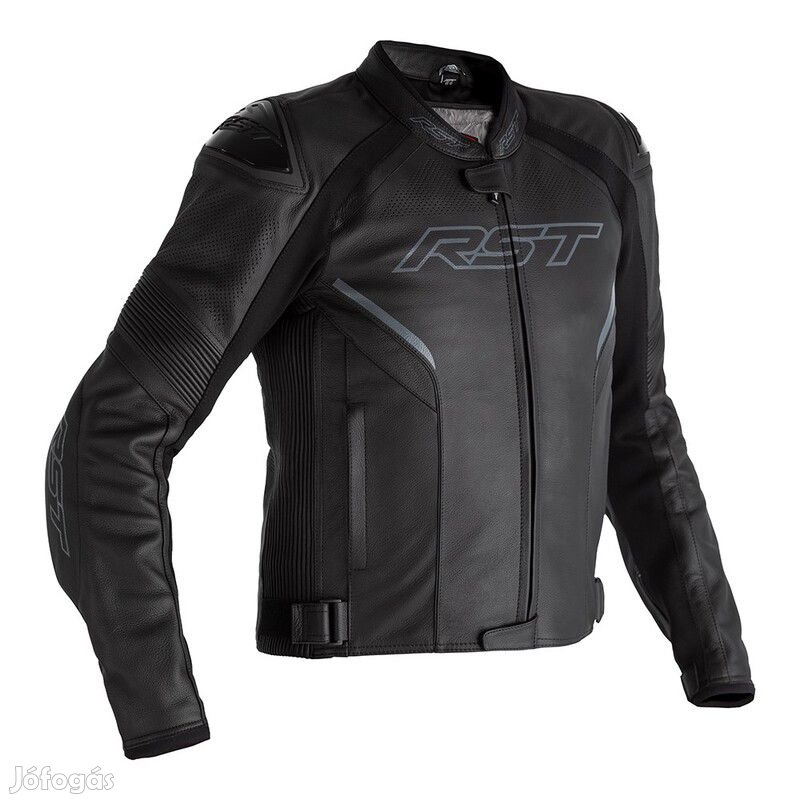 RST Sabre CE bőrdzseki - Fekete/Fekete/Fekete Méret M