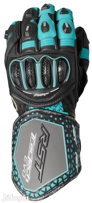 RST TracTech Evo 4 Női Kesztyű - Fekete/Aqua/Szürke