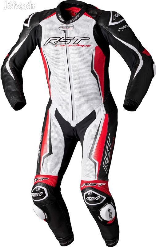 RST V4.1 EVO Kangaroo Airbag Férfi CE - Fehér/Piros/Fekete