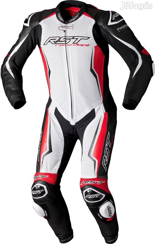 RST V4.1 EVO Kangaroo Airbag Férfi CE - Fehér/Piros/Fekete
