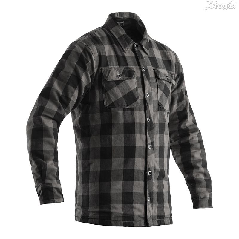 RST x Kevlar Erősített Lumberjack&quot; CE Textil Dzseki - Sötétszürk