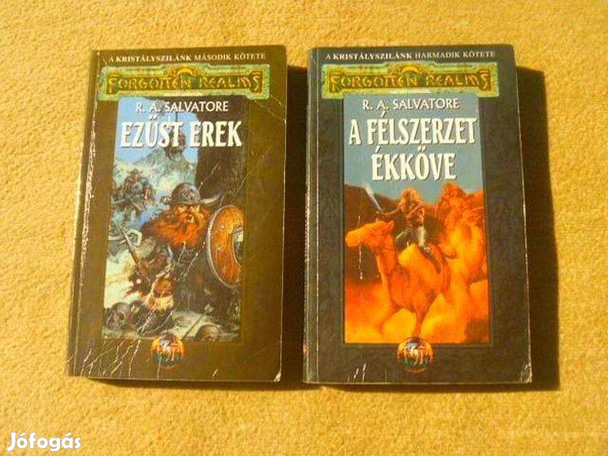 R.A. Salvatore - A kristályszlánk sorozat - II-III. kötet