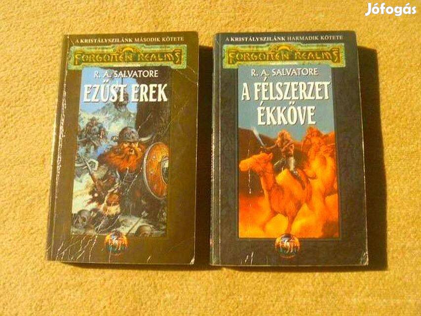 R.A. Salvatore - A kristályszlánk sorozat - II-III. kötet