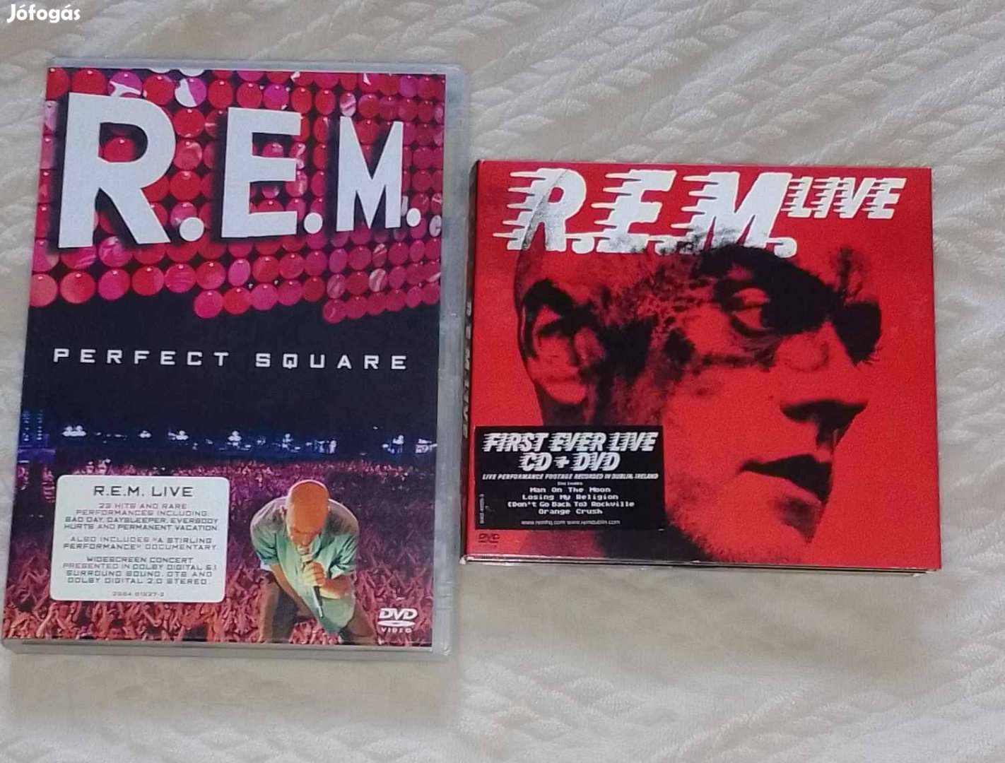 R.E.M. cd, dvd