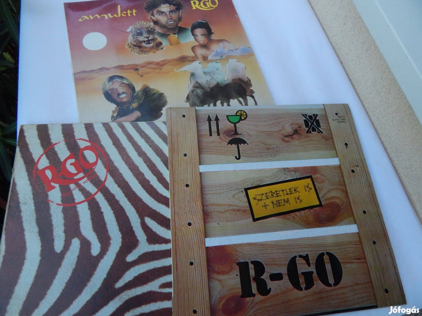 R-GO Szikora - Vinil Bakelit Albumok 3 Darabos szettben