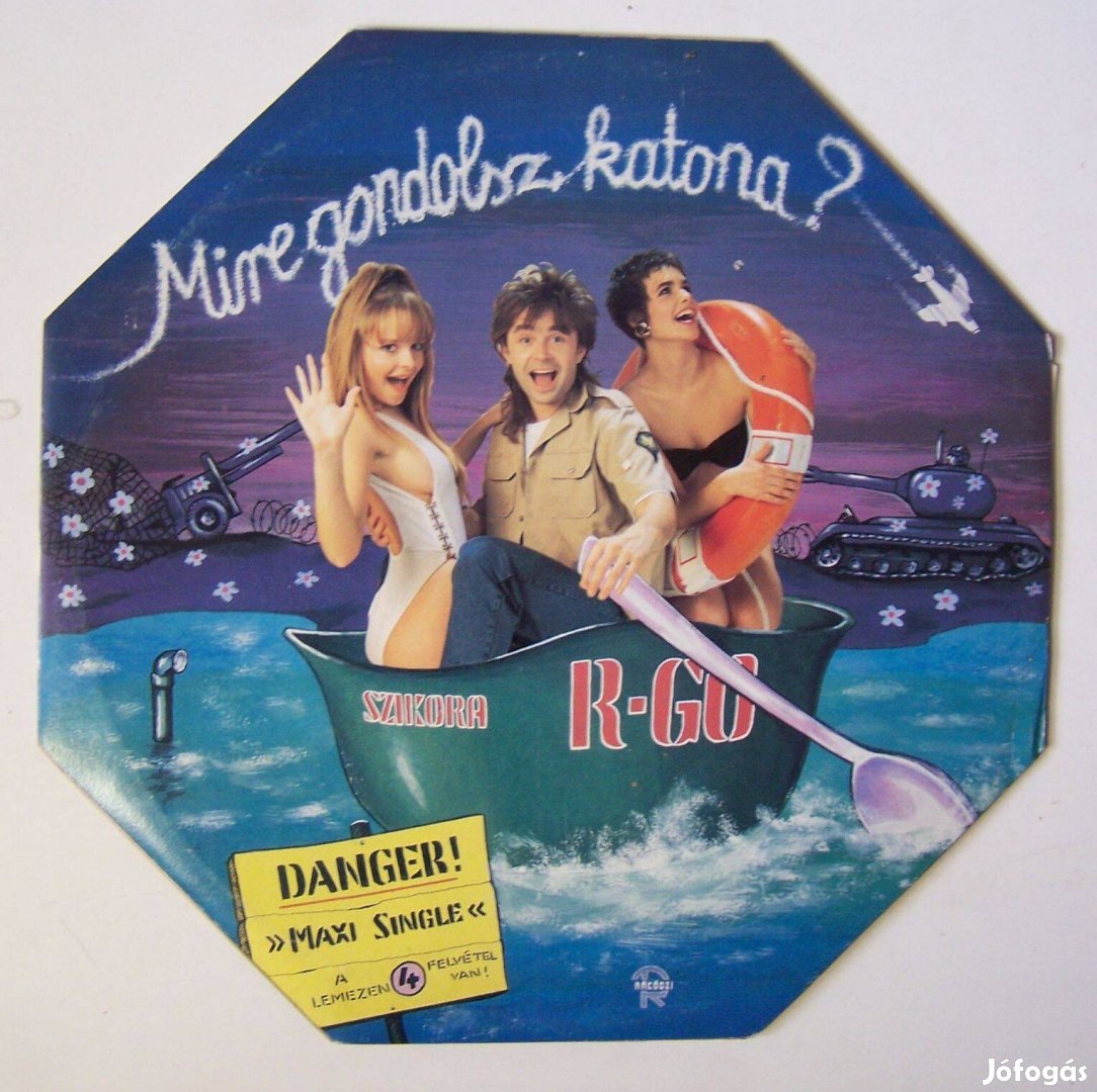 R-GO Mire gondolsz, katona? megkímélt állapotú hanglemez