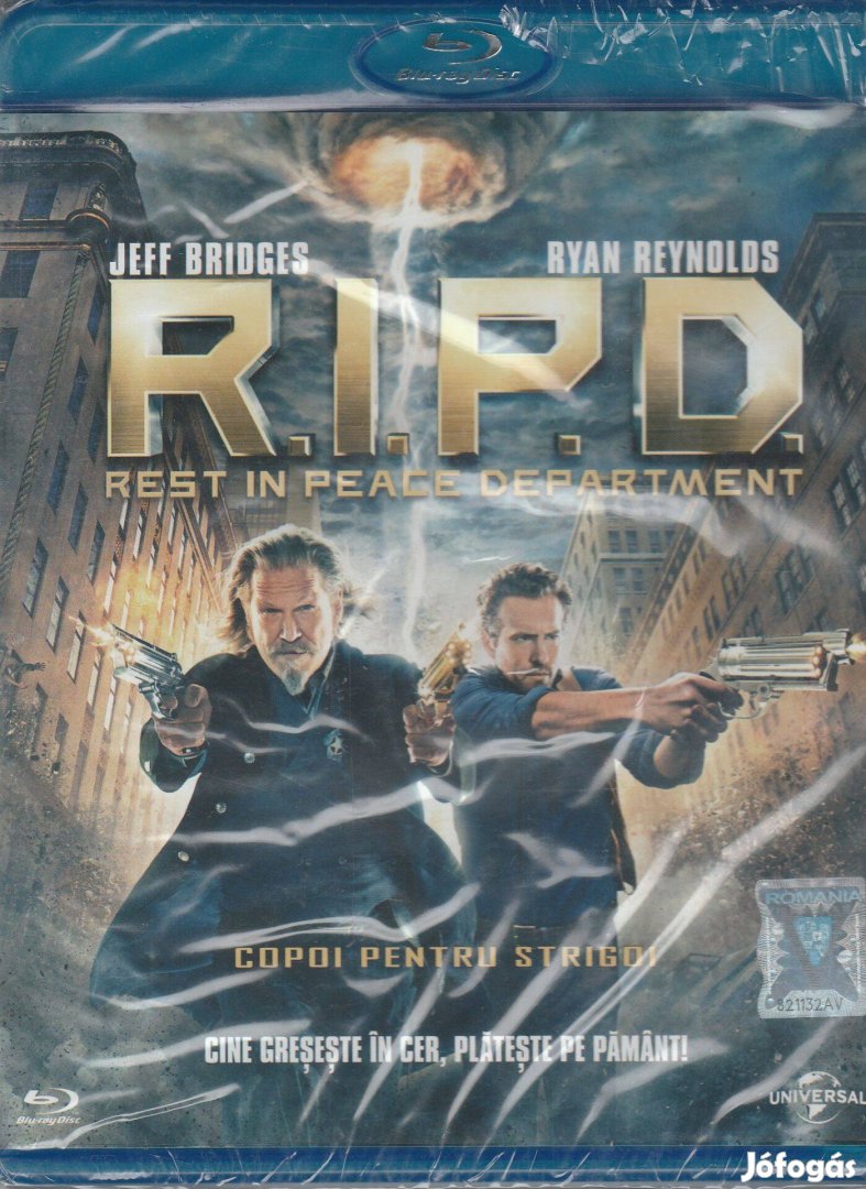 R.I.P.D. - Szellemzsaruk Blu-Ray (Jeff Bridges)