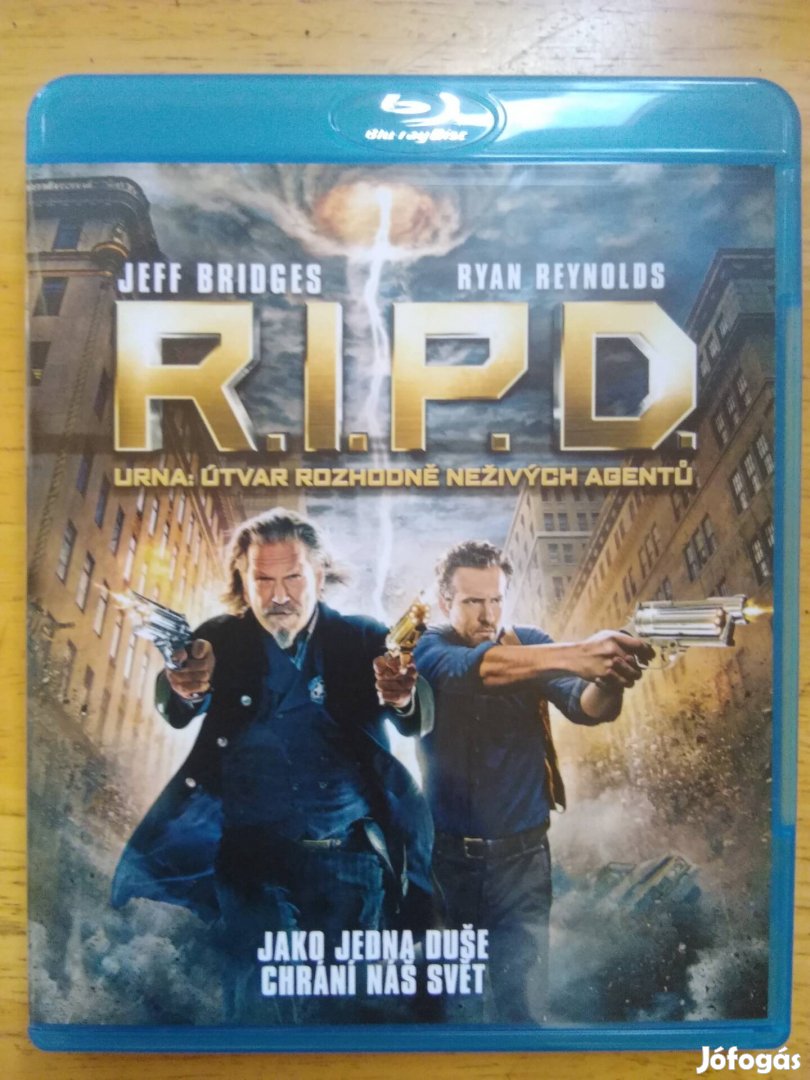 R.I.P.D. szellemzsaruk blu-ray Jeff Bridges - Ryan Reynolds 