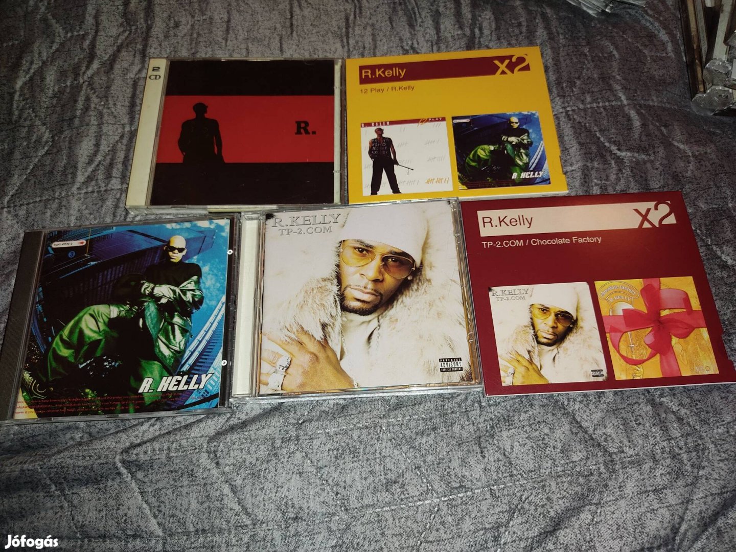 R.Kelly CD csomag egyben (5db-8 lemez)
