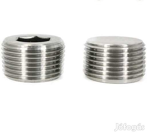 R.M. Acél Külső Menetes Belső Végzáródugó 1/4"-os  BSP  (4535)