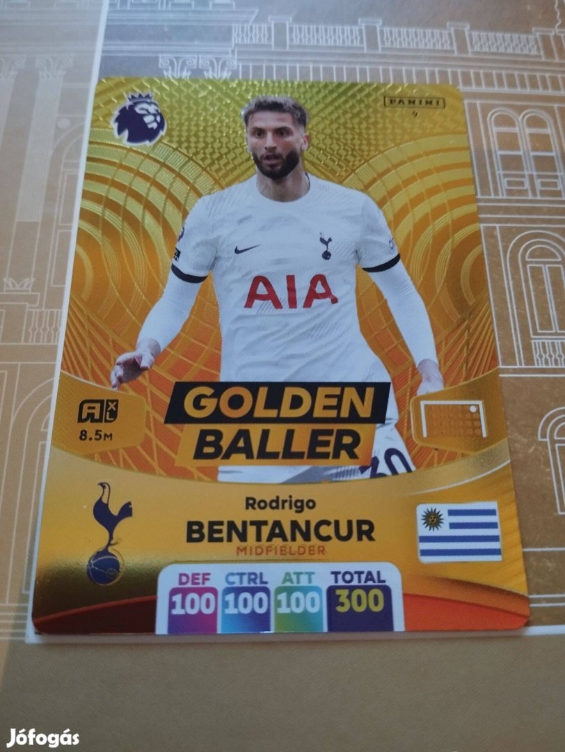 R. Bentancur (Tottenham) FIFA 365 2024 Golden Baller focis kártya