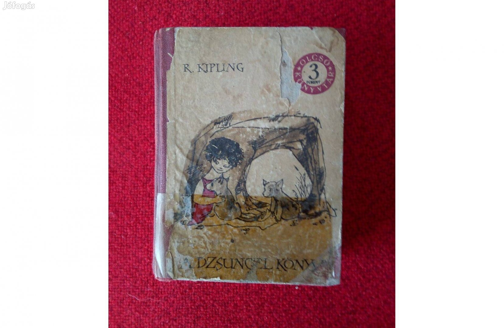 R. Kipling. A dzsungel könyve. I-II. kötet Olcsó Könyvtár. 1961