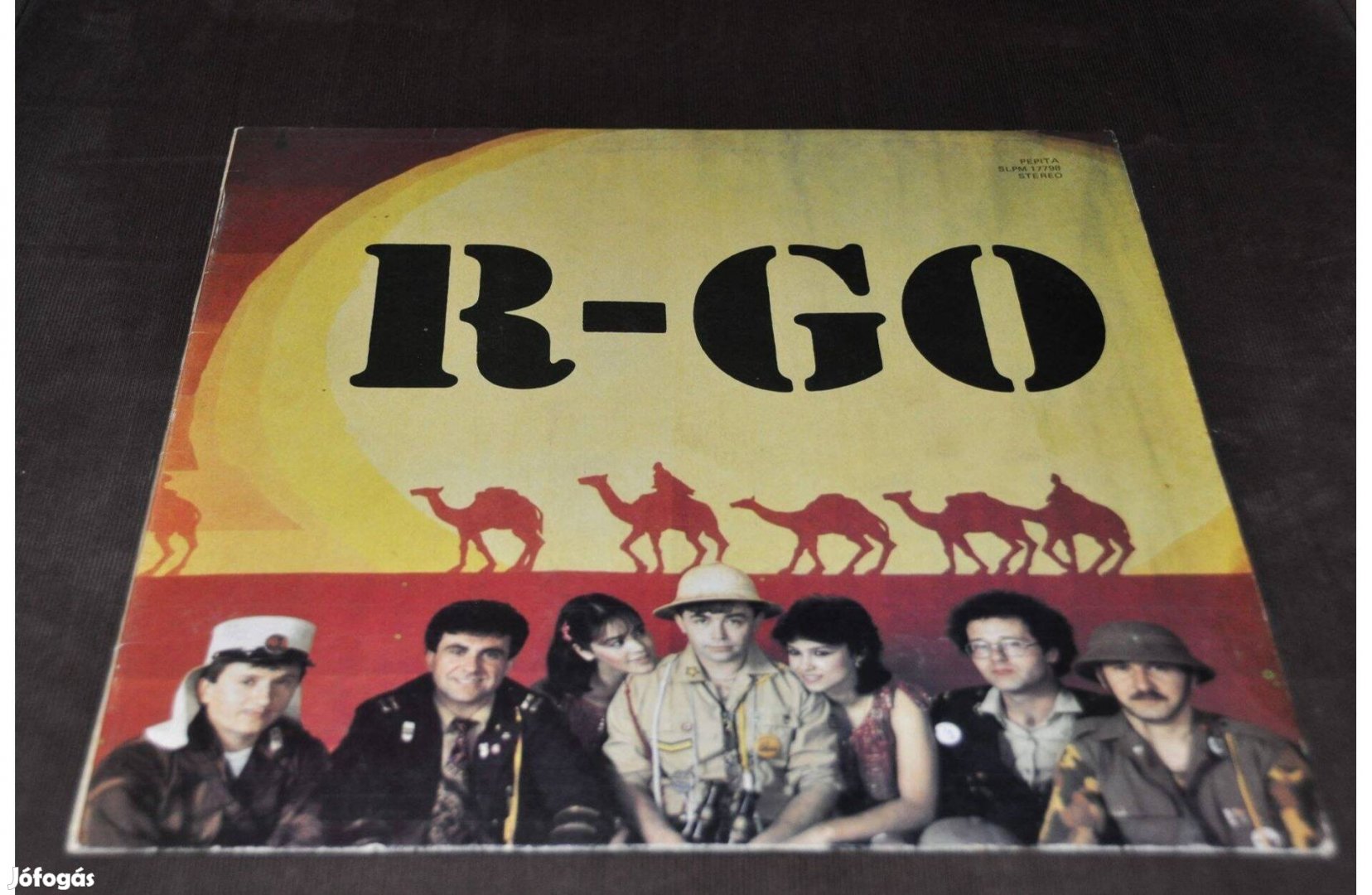 R - GO Létezem c. bakelit nagylemez , 1983 Pepita