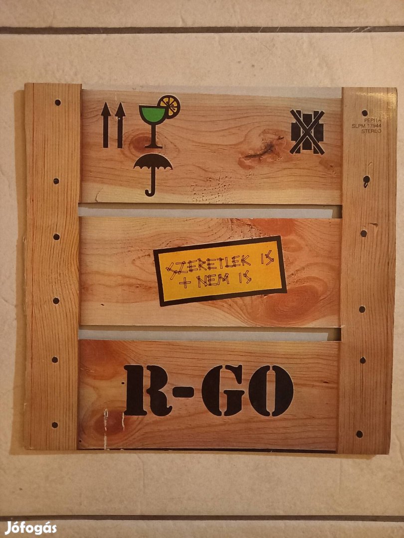 R-go Szeretlek is meg nem is bakelit lemez