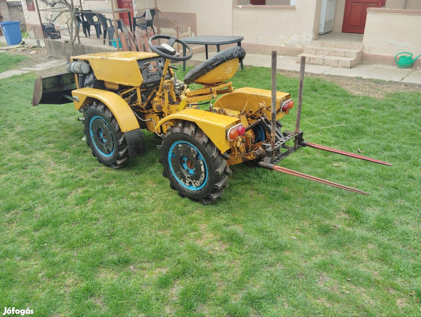 Rába 15 kéthengeres,tolólappal eladó! 
