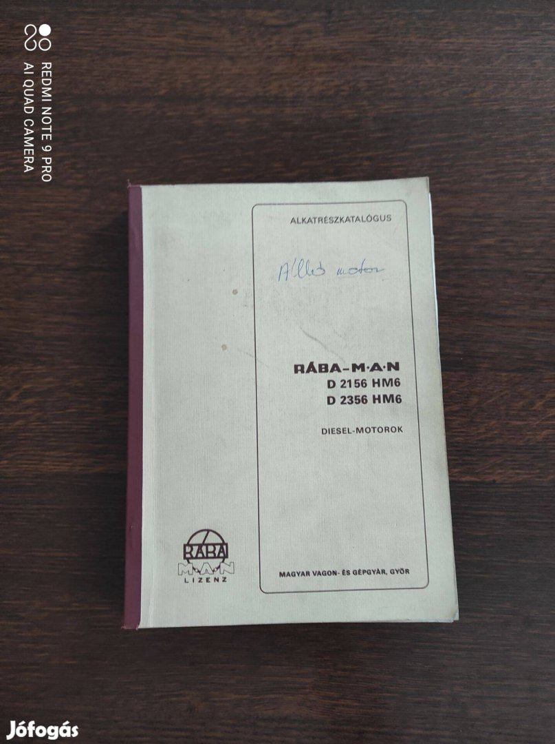 Rába Alkatrész katalógus