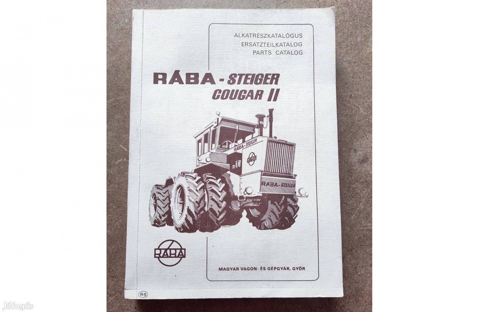 Rába Steiger Cougar II. alkatrészkatalógus