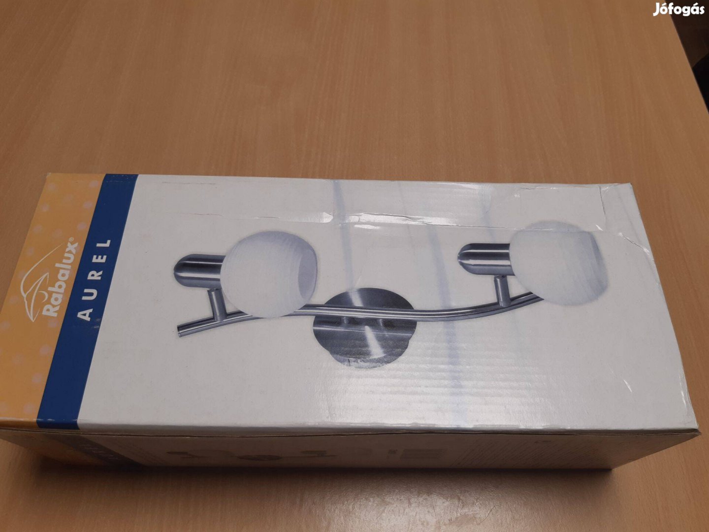 Rábalux Aurel 6342 Mennyezeti lámpa szatin króm fém E14 2x Max 40W