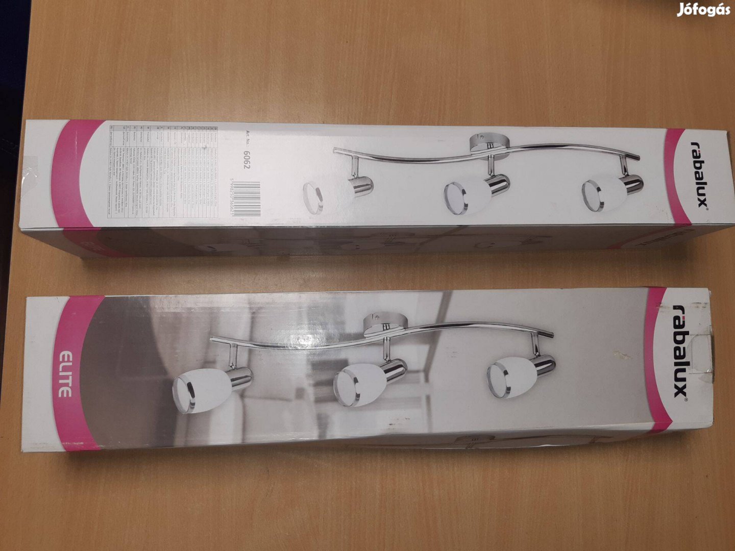 Rábalux Elite 6062 Mennyezeti lámpa króm fém E14 3x Max 40W IP20
