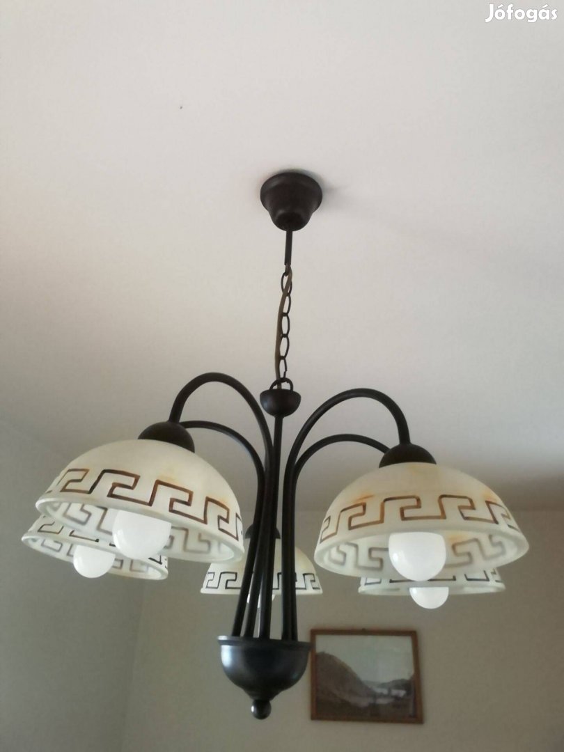 Rábalux elegáns csillár és lámpa szett harmadáron, új