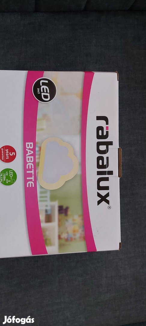 Rábalux led lámpa felhő alakú