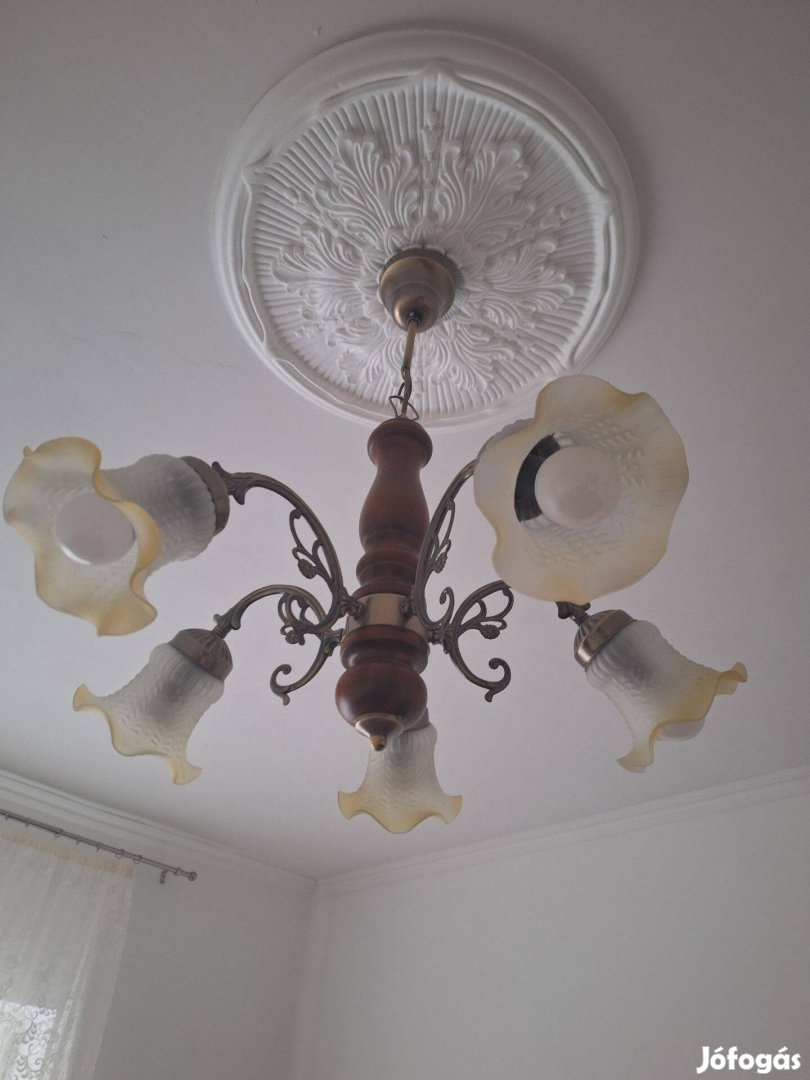 Rábalux rusztikus csillár eldó 3db