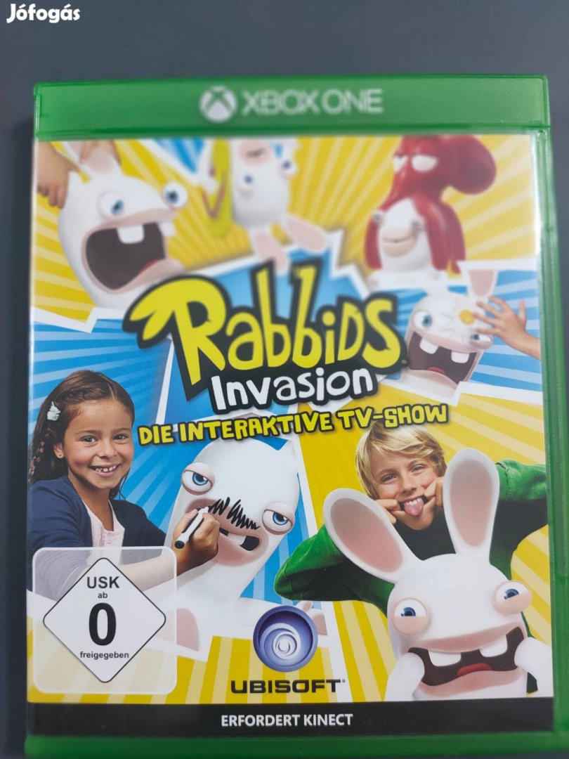 Rabbids Invasion Kinect Xbox One Játék Debrecenben Eladó