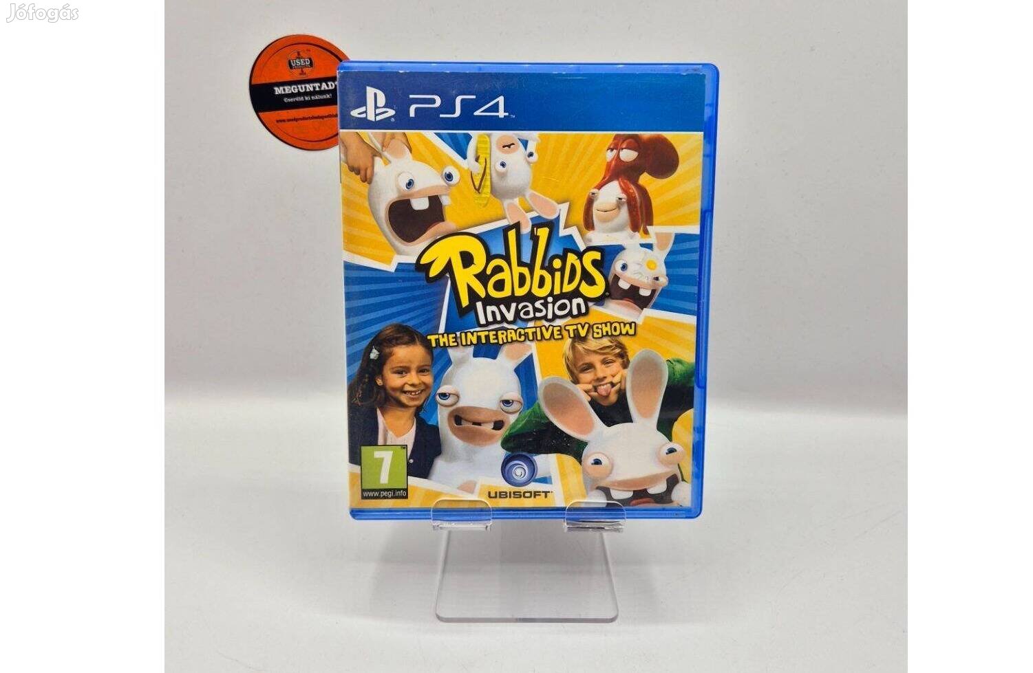 Rabbids Invasion The Interactive TV Show - PS4 játék, használt