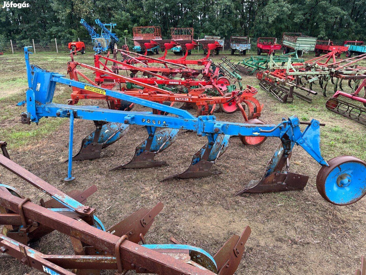 Rabewerk 4/3 vasú eke, 80cm-es vázmagasság Vogel Noot, IH, Kühne,Lajta