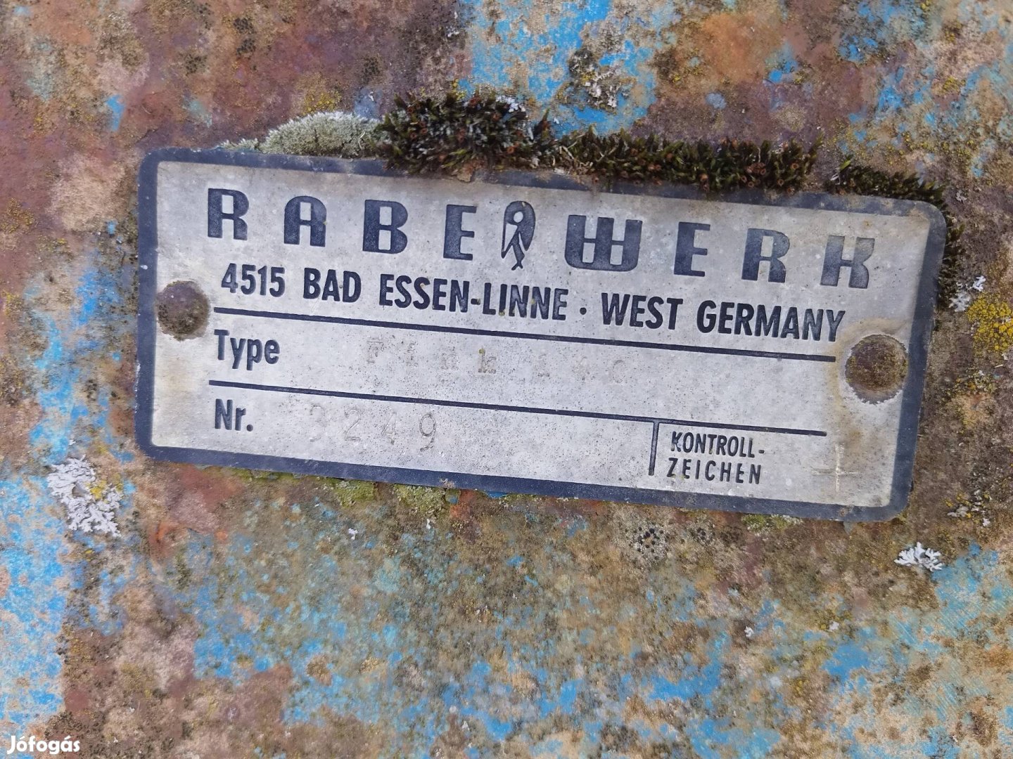Rabewerk disztiller 2.4m szeles