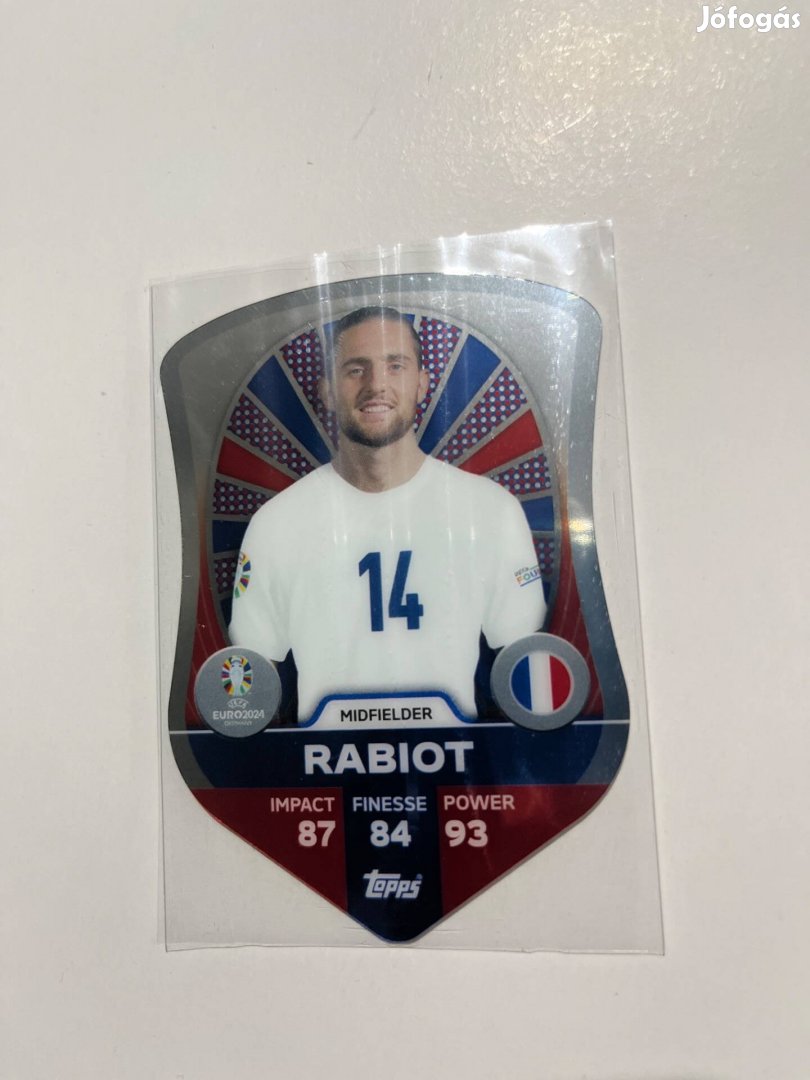 Rabiot Shield focis kártya