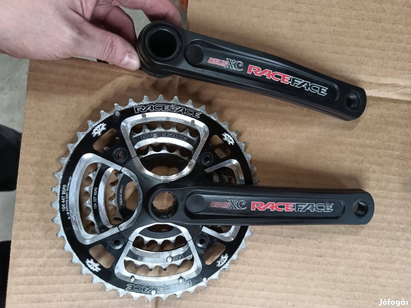 Race Face integrált hajltómű 3x9