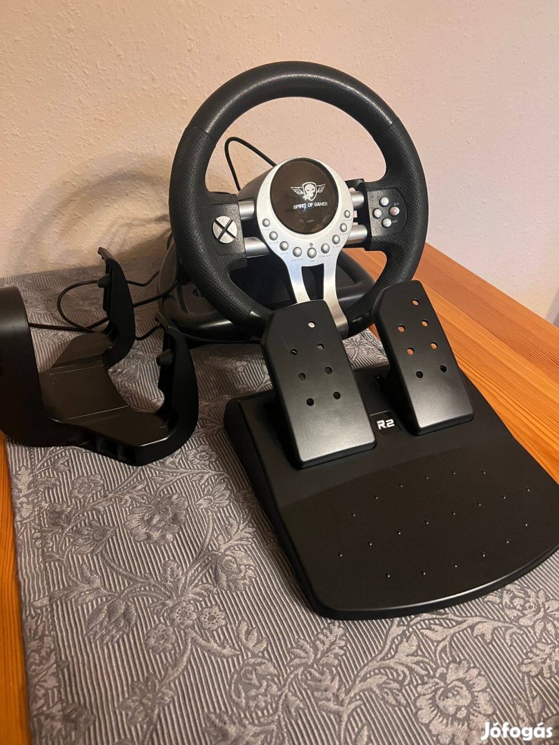 Race Wheel Pro 2 kormány, pedál szett