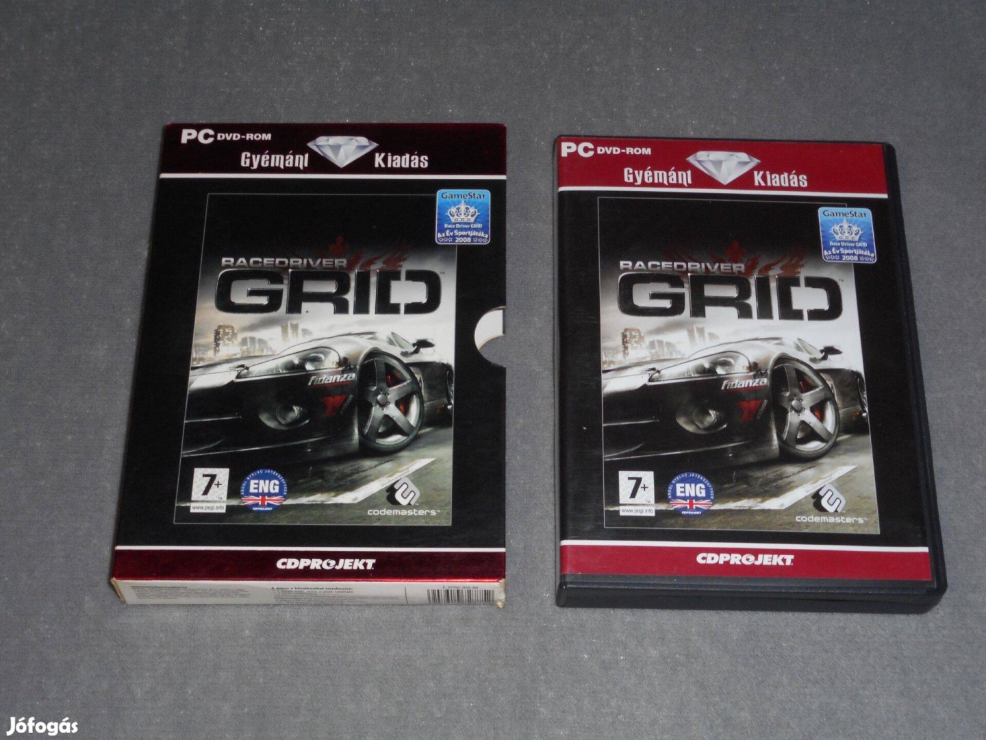 Racedriver GRID Race Driver Grid Gyémánt Kiadás Számítógépes PC játék