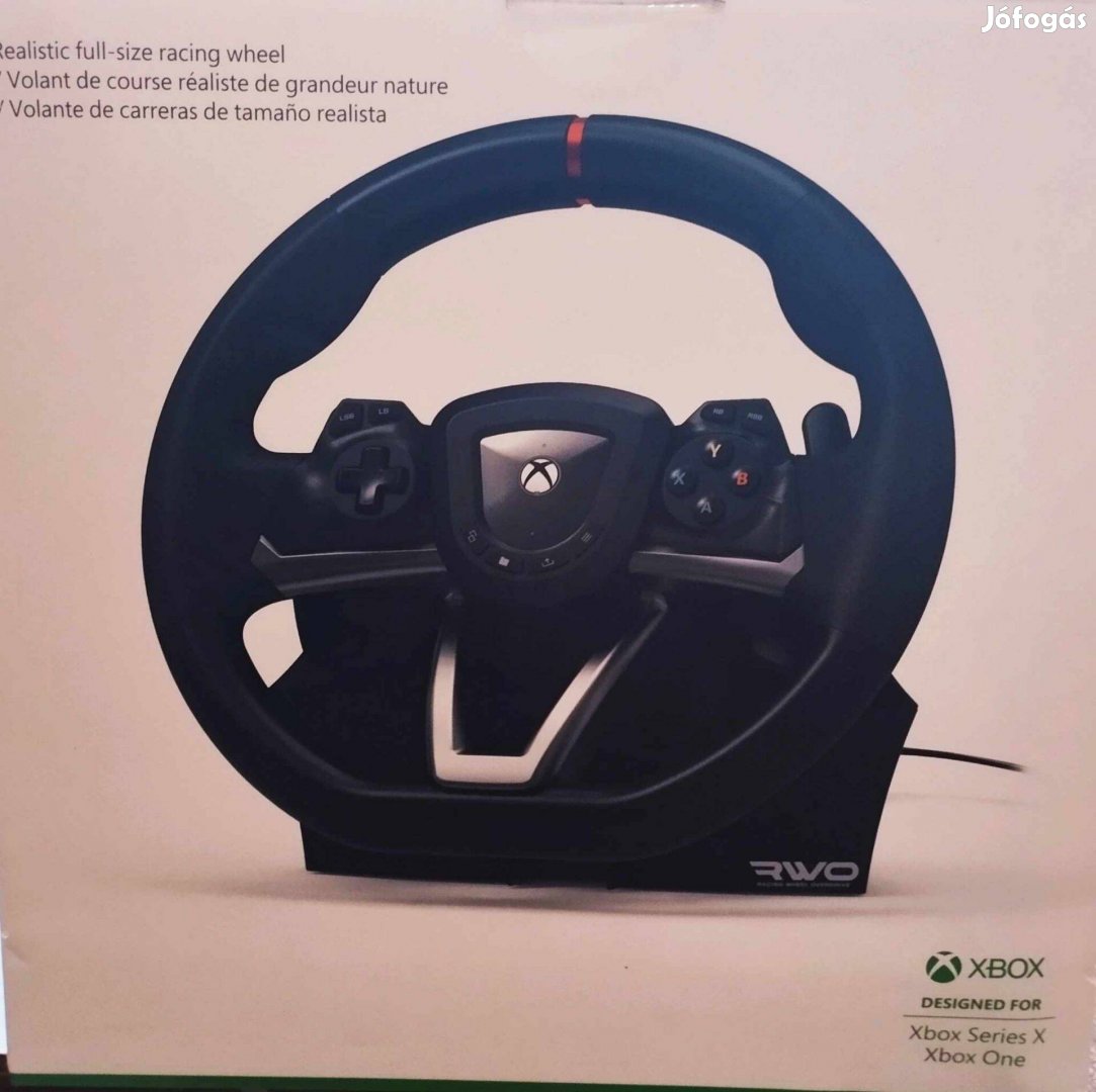 Racing Wheel kormány+pedál Xbox X éx Xbox one kompatibilis